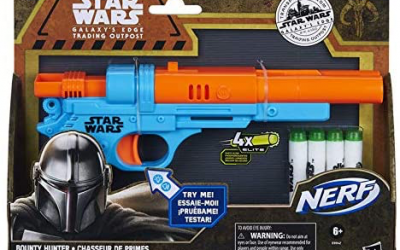 New Galaxy's Edge Bounty Hunter Nerf Blaster Toy available now!