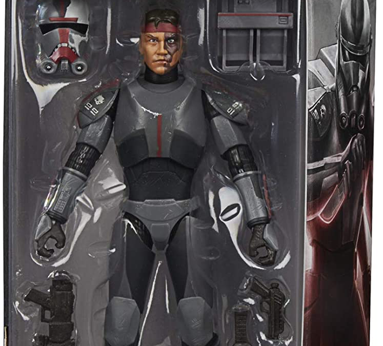 New The Clone Wars Bad Batch Hunter Black Series Figure available!