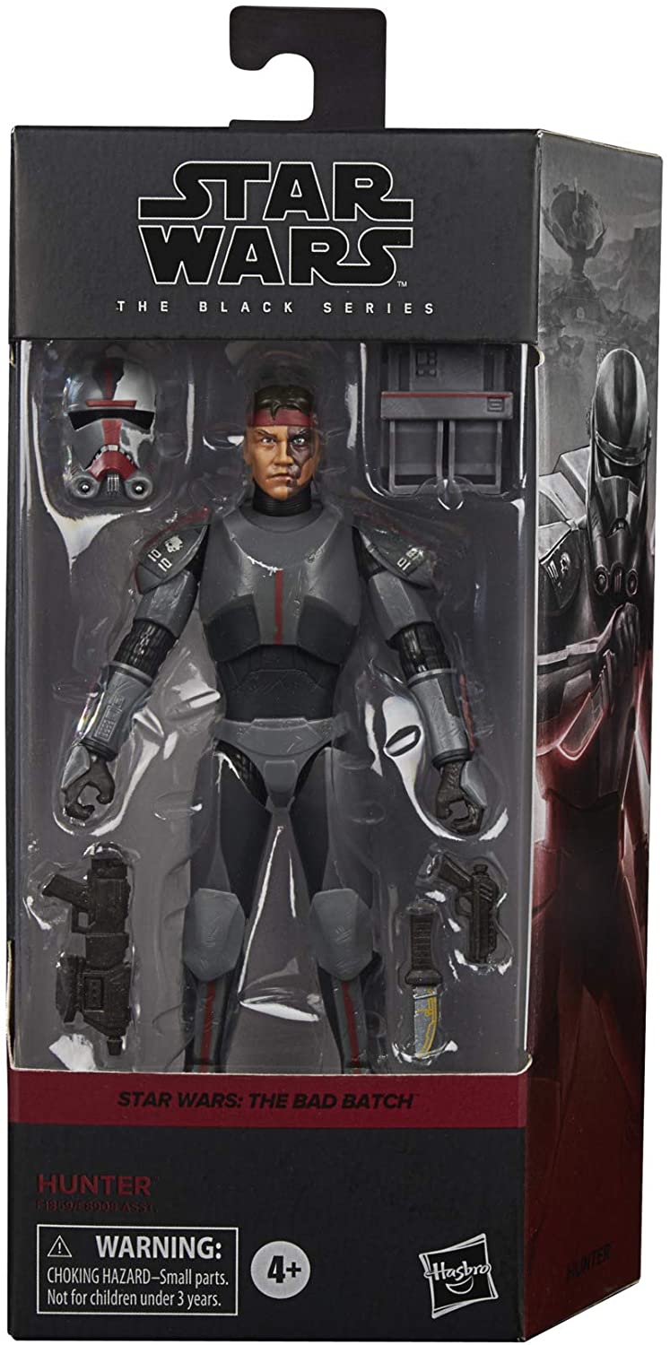 New The Clone Wars Bad Batch Hunter Black Series Figure Available The Force Awakens Toys