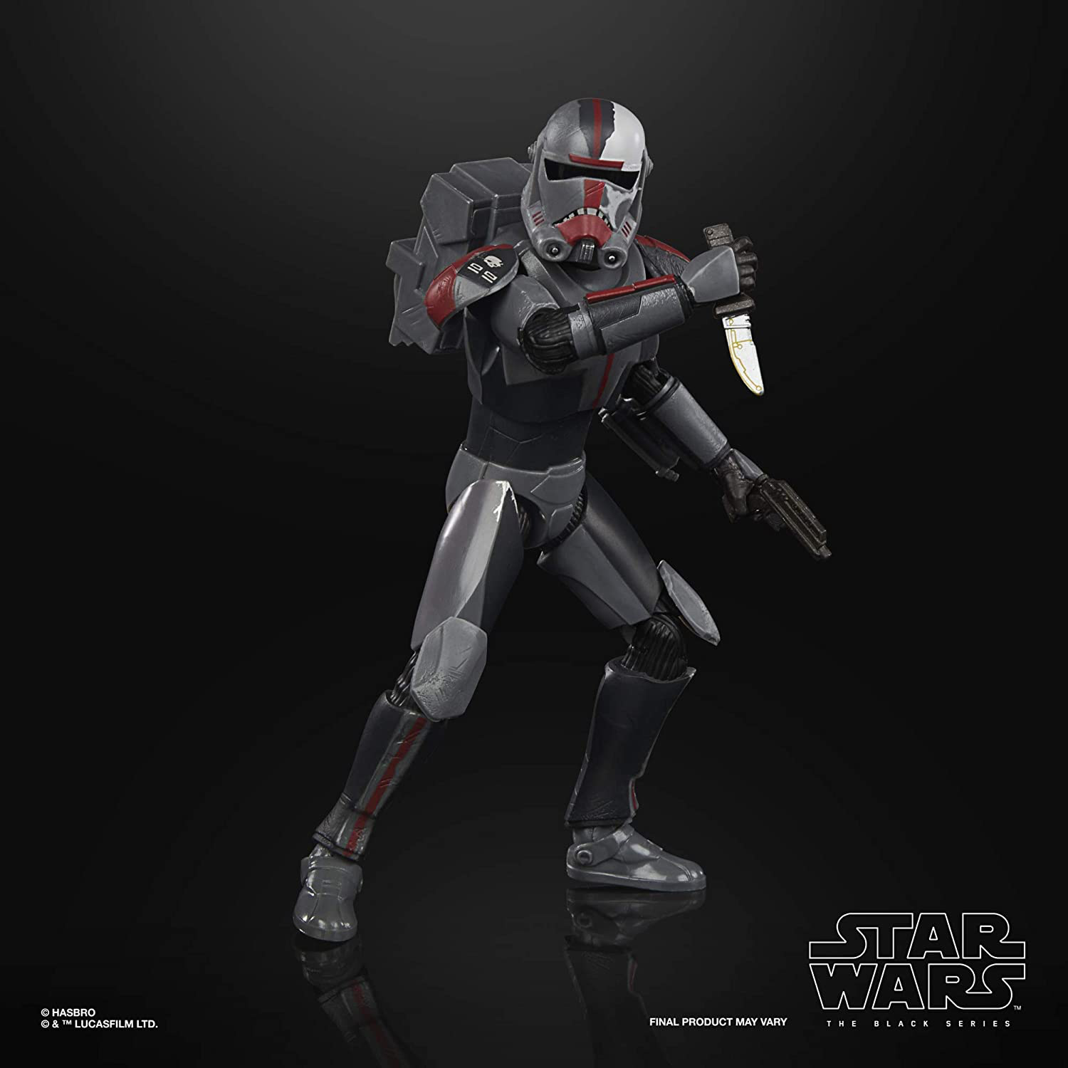 SWTCW Bad Batch Hunter Black Series Figure 3