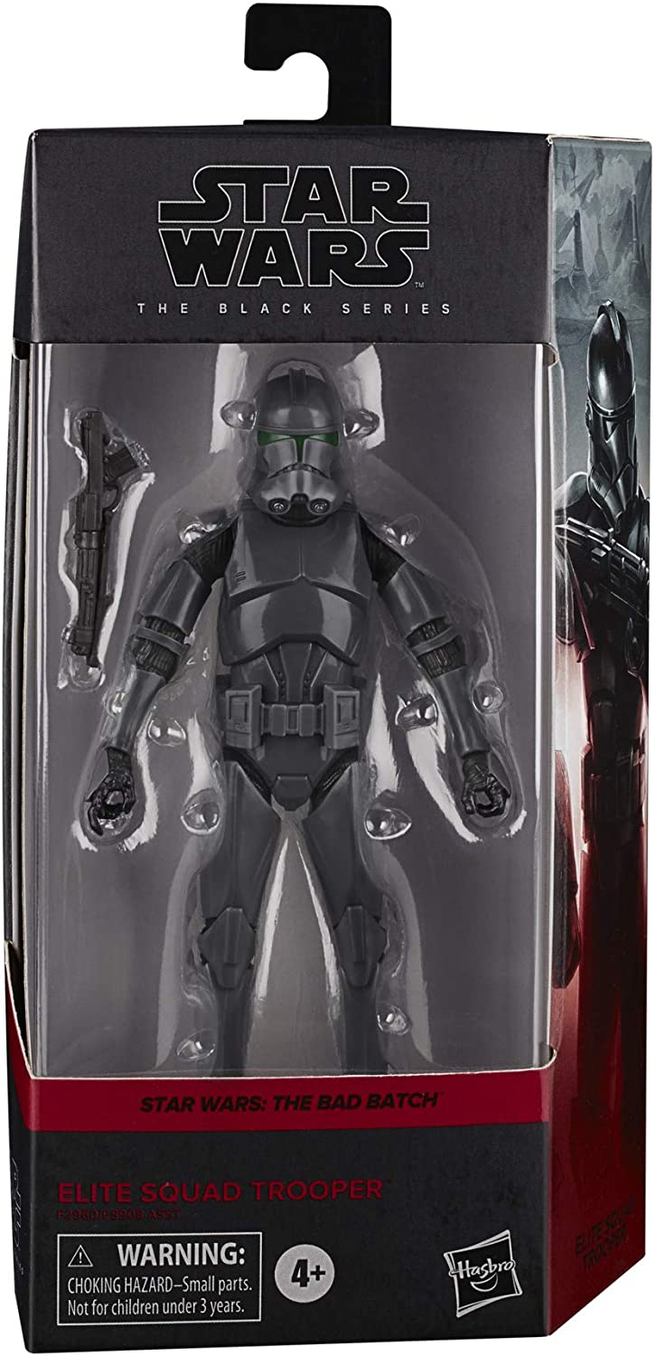 SW Elite Squad Black Trooper Black Series Figure 1