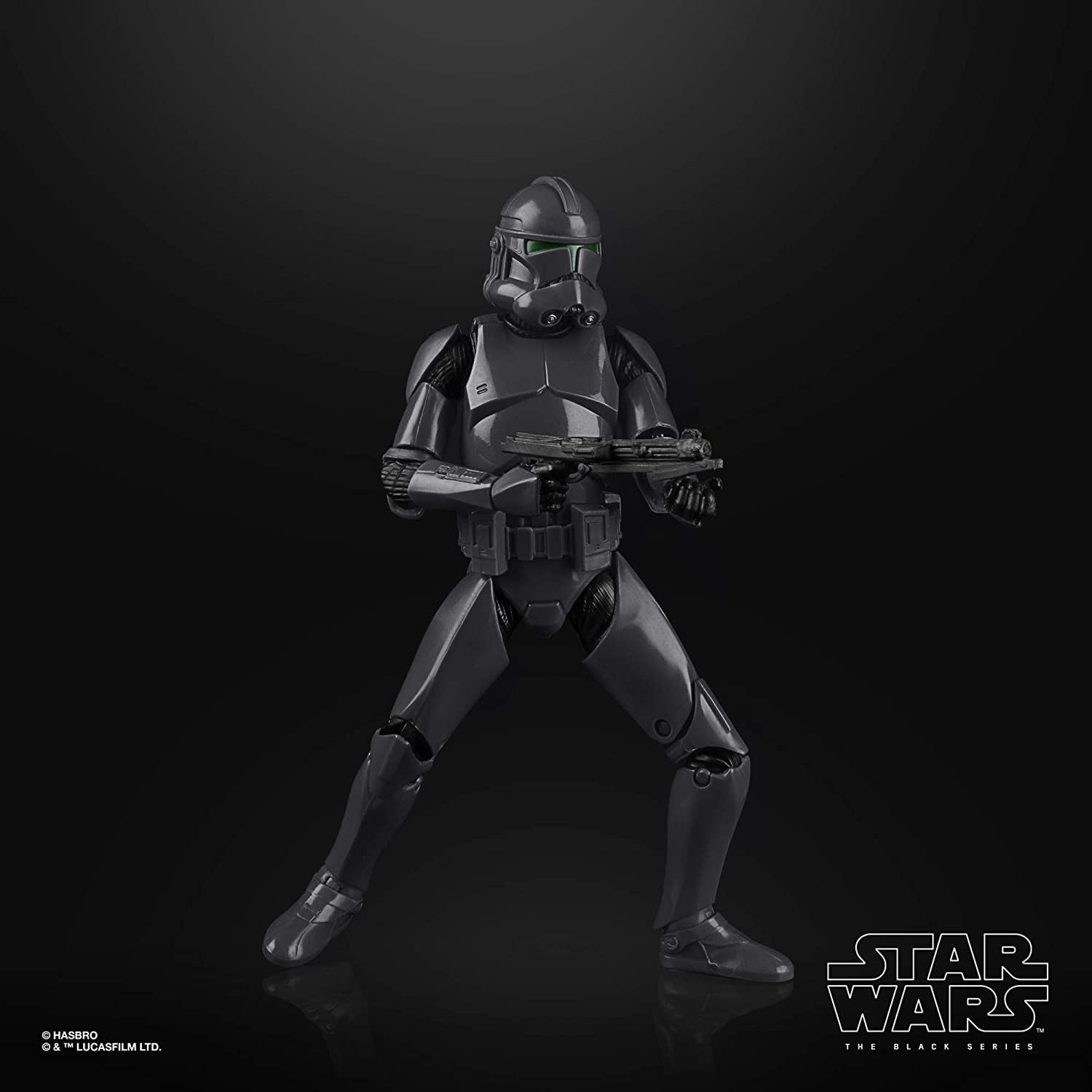 SW Elite Squad Black Trooper Black Series Figure 4