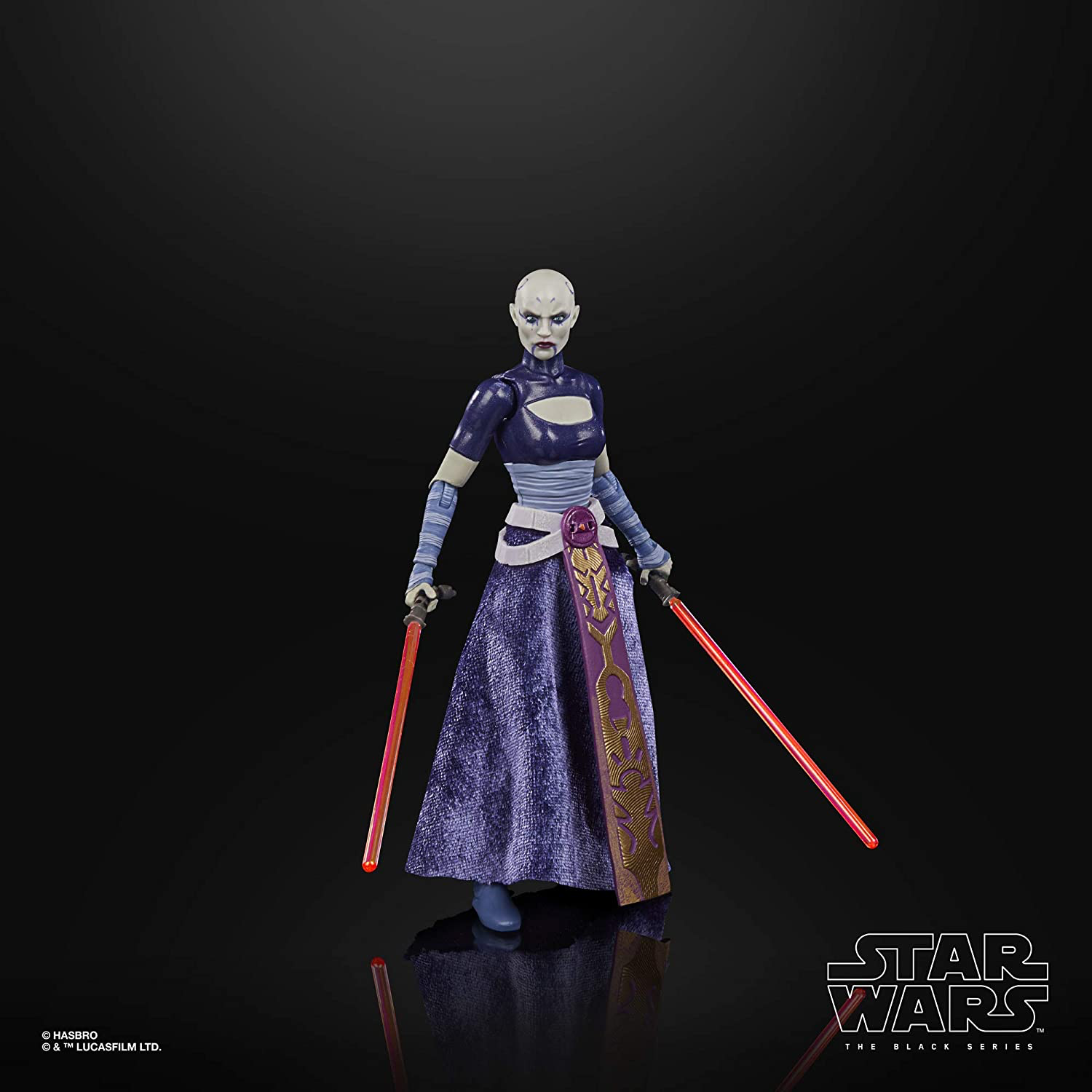 SW Asajj Ventress Black Series Figure 2