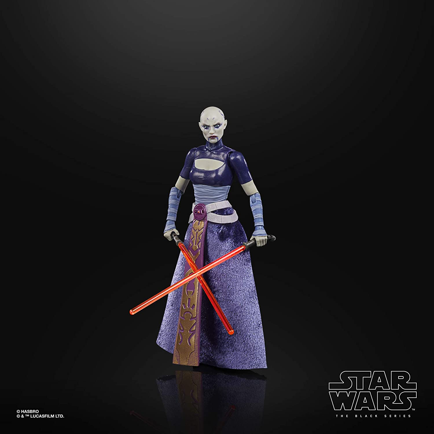 SW Asajj Ventress Black Series Figure 3