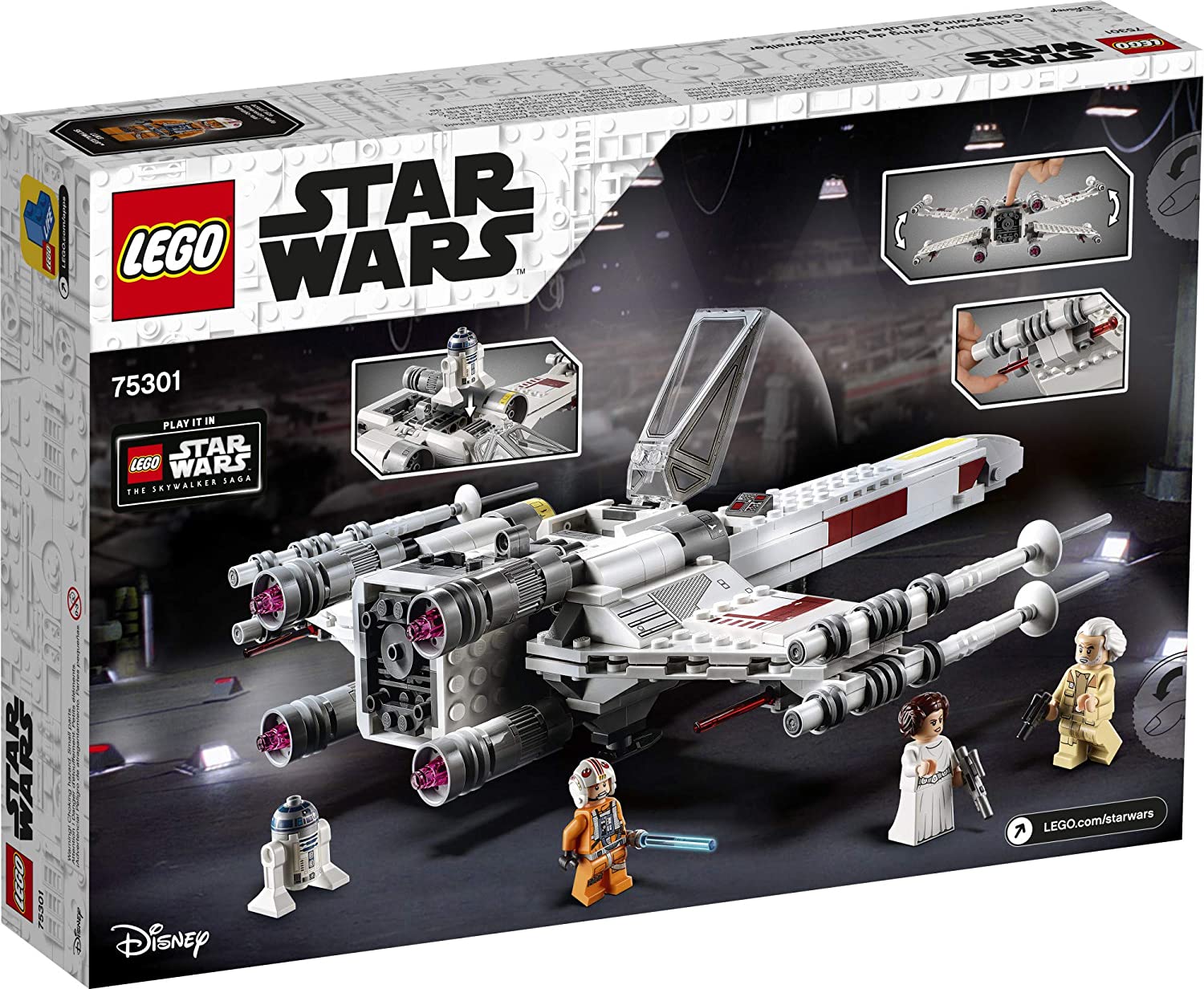 ANH Luke Skywalker’s X-Wing Fighter Lego Set 2