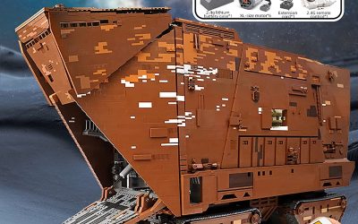 New Star Wars Sandcrawler Building Kit Lego Set available now!