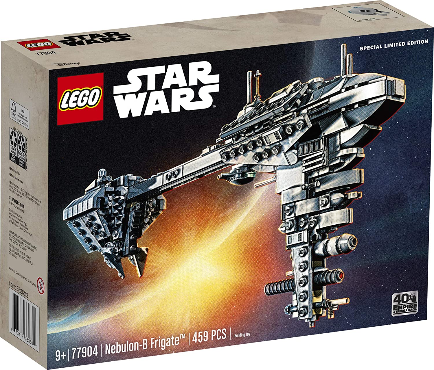 SW Nebulon-B Frigate Lego Set 1