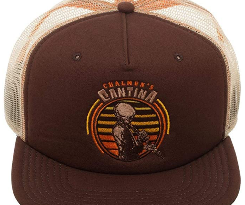New Star Wars Mos Eisley Chalmun's Cantina Snapback Trucker Hat available!