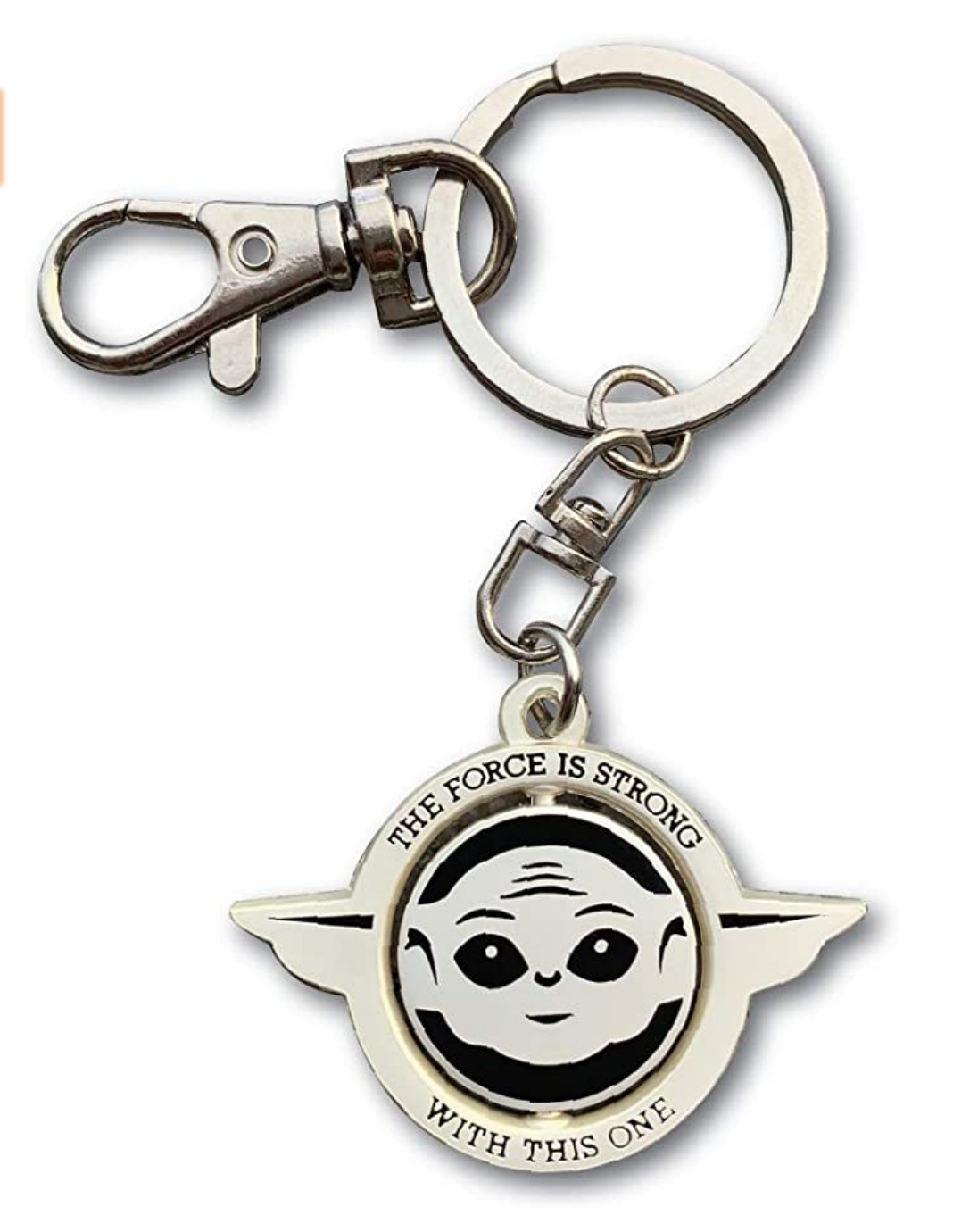 TM The Child (Grogu) Head Spinning Keychain 1