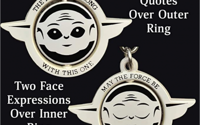 New The Mandalorian The Child (Grogu) Head Spinning Keychain available!