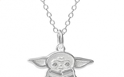 New The Mandalorian The Child (Grogu) Sterling Silver Pendant Necklace available!