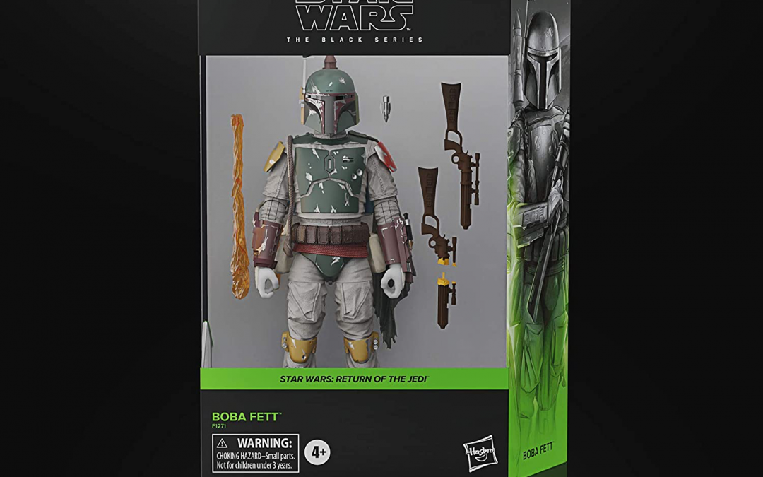 New Return of the Jedi Boba Fett Black Series Deluxe Figure available!
