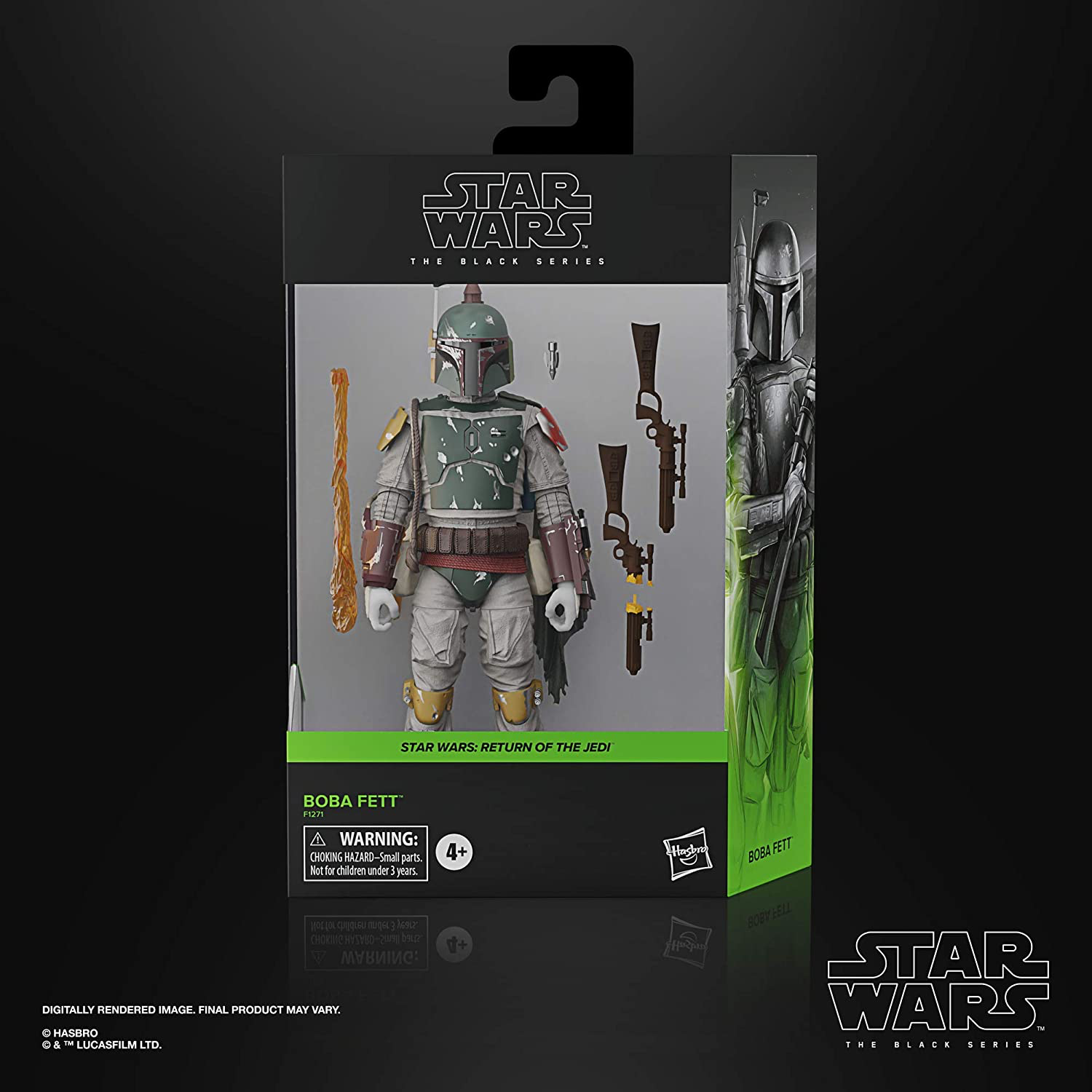 ROTJ Boba Fett Black Series Deluxe Figure 1