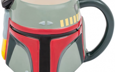 New The Mandalorian Boba Fett 20 Ounce Ceramic Sculpted Mug available!