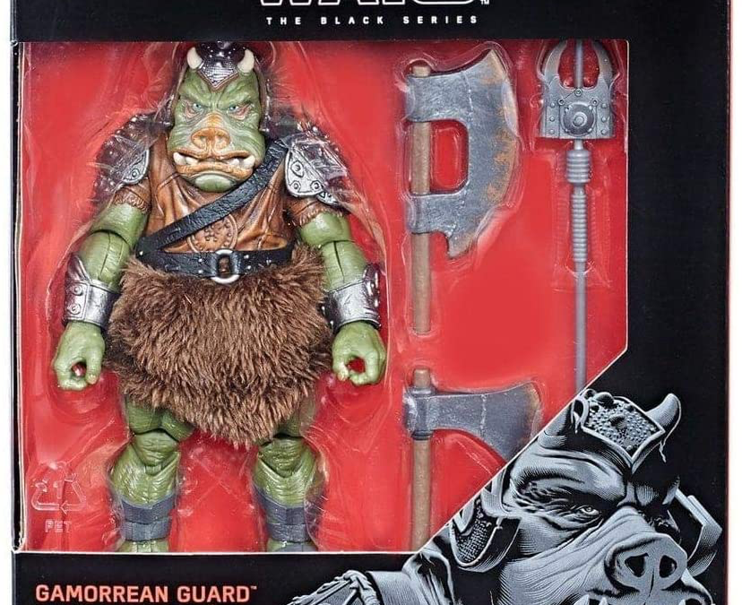 New Star Wars Gamorrean Guard Black Series Figure available!