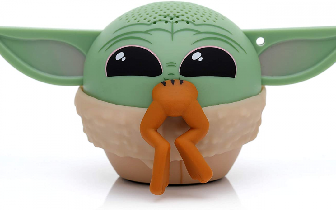 New The Mandalorian Grogu (with Snack) Mini Bluetooth Speaker available!