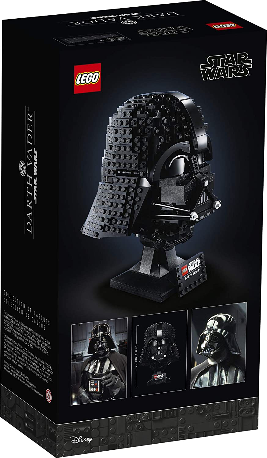 SW Darth Vader Helmet Lego Set 2