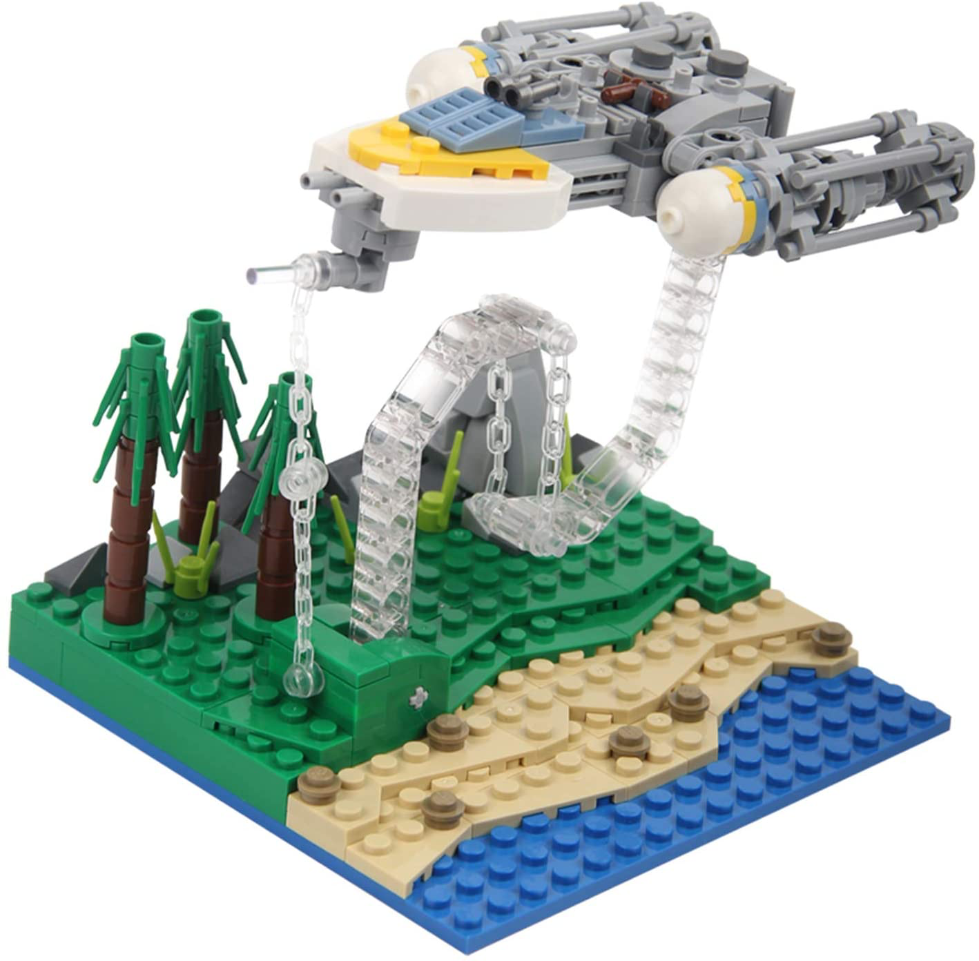SW Y-Wing Fighter Building Kit Lego Set 2