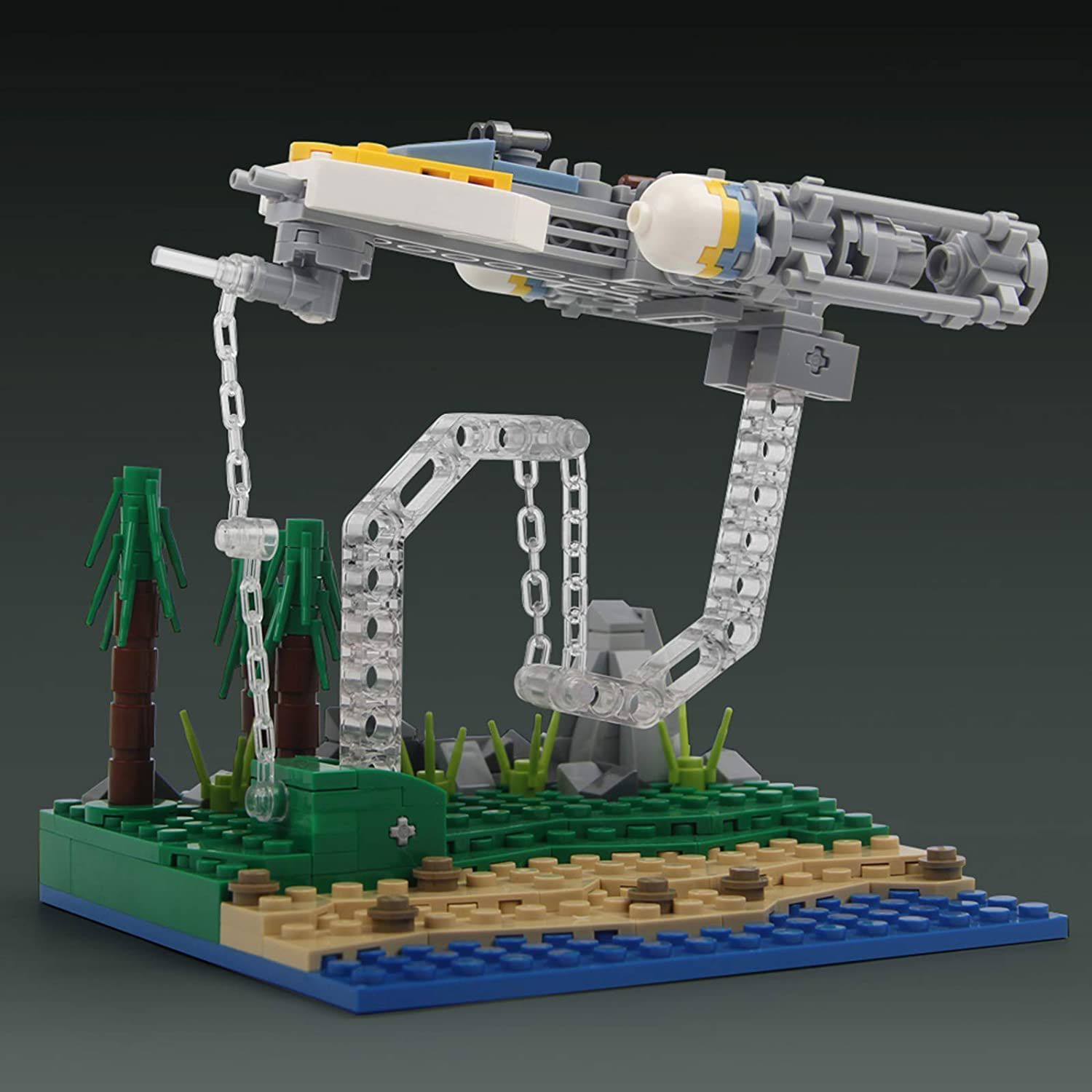 SW Y-Wing Fighter Building Kit Lego Set 3
