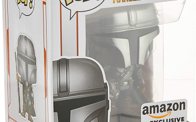 New The Mandalorian Mando (Din Djarin) Chrome Bobble Head Toy available now!