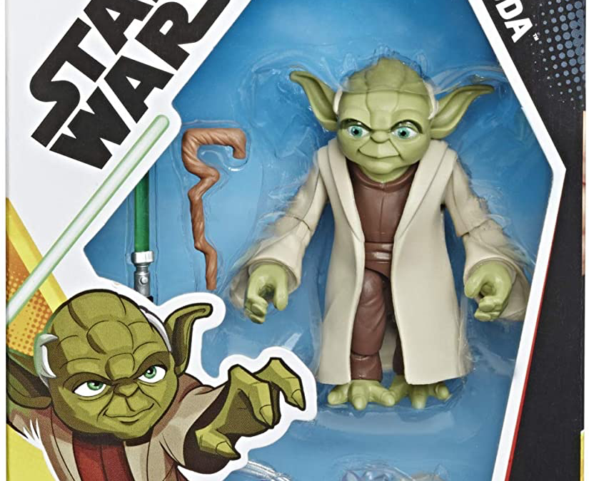 thumbnail image 2 of Star Wars Master Yoda 12cm Collectible Figure - Jedi With Clothes 2 of 3