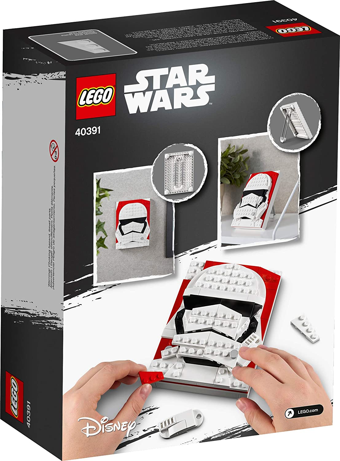 SW FO Stormtrooper Brick Sketch Lego Set 1