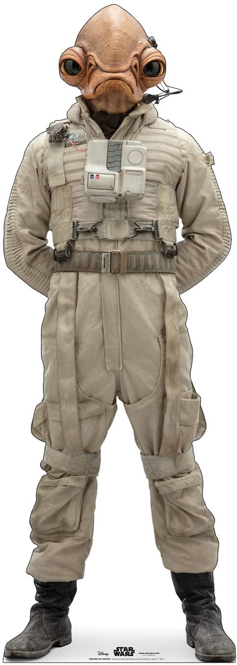 TROS Mon Cal General Life Size Cardboard Standee 1