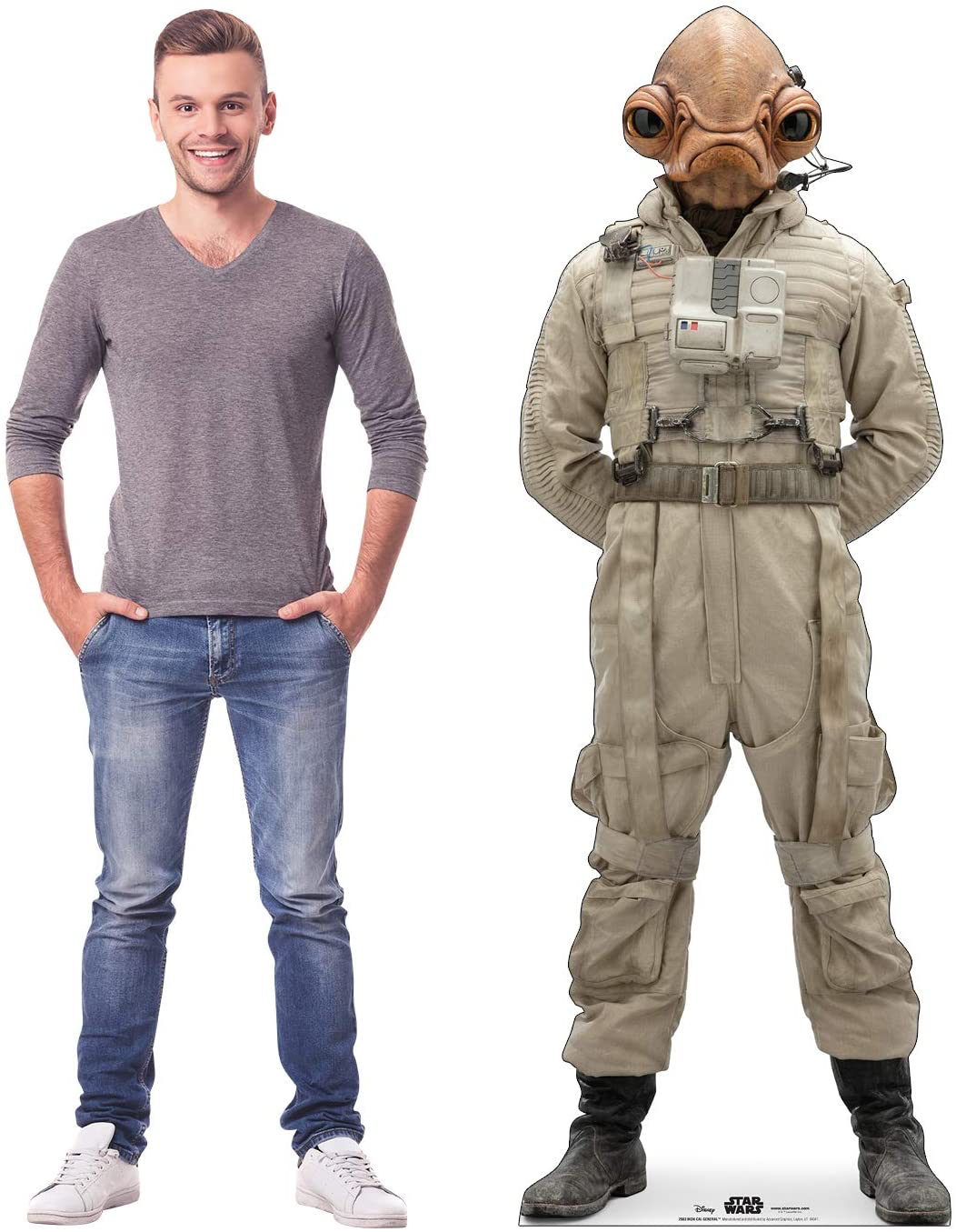 TROS Mon Cal General Life Size Cardboard Standee 3