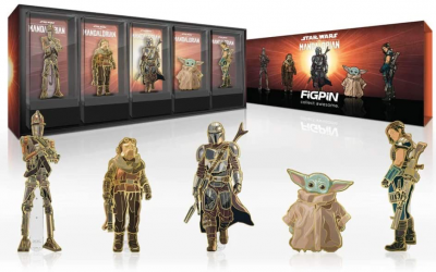 New The Mandalorian Character Deluxe Figpin Box Set available!
