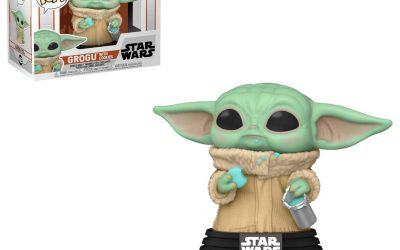 New The Mandalorian Grogu with Cookie Funko Pop! Bobble Head Toy available for pre-order!