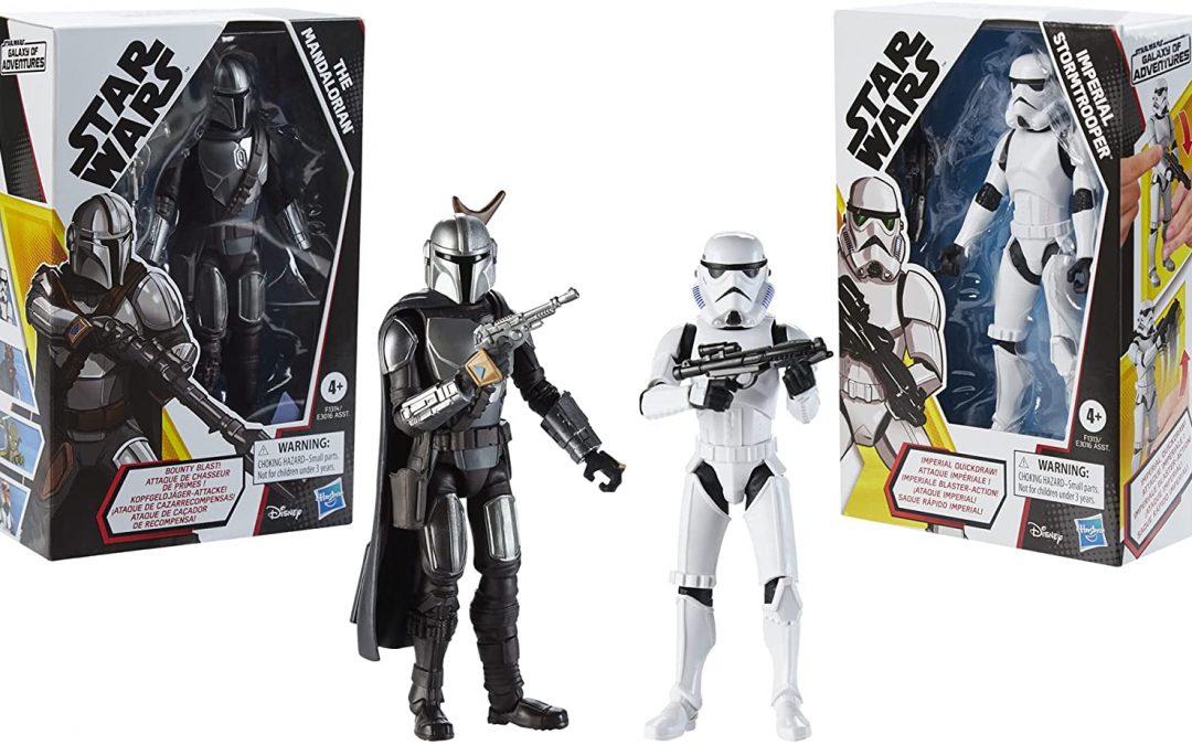 New Galaxy of Adventures Mando and Imperial Stormtrooper figure 2-pack available!