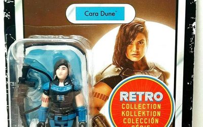 New The Mandalorian Cara Dune Retro Vintage Figure available!