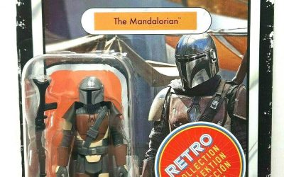 New The Mandalorian Mando (Din Dijarin) Retro Vintage Figure available!