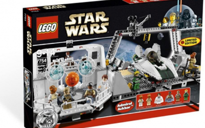 New Return of the Jedi Home One Mon Calamari Star Cruiser Lego Set available!