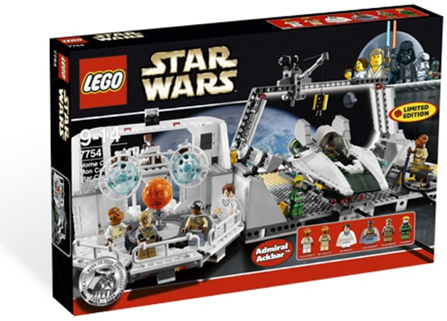 New Return of the Jedi Home One Mon Calamari Star Cruiser Lego Set available!