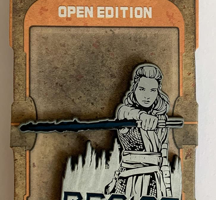 New Galaxy's Edge Rey With Lightsaber Resist Pin available now! | The ...