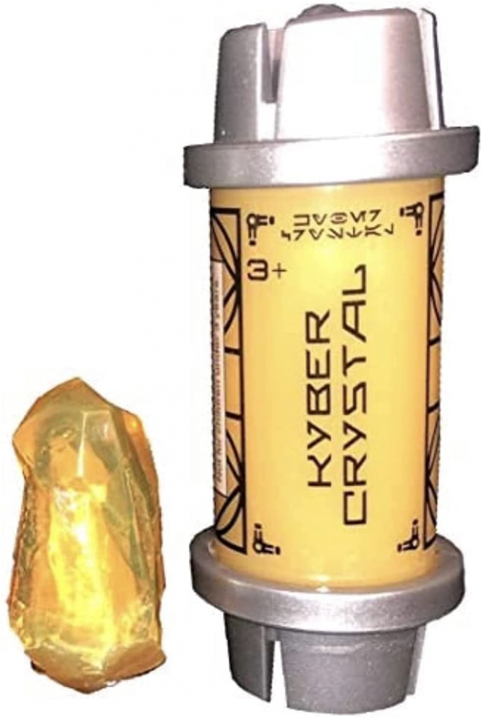 star wars galaxy's edge yellow kyber crystal