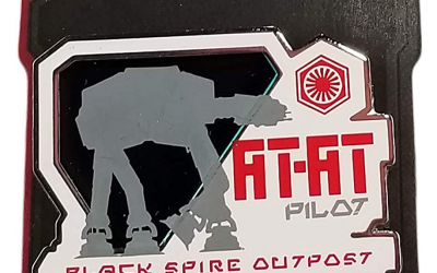 New Galaxy's Edge First Order AT-AT Black Spire Outpost Pin available!