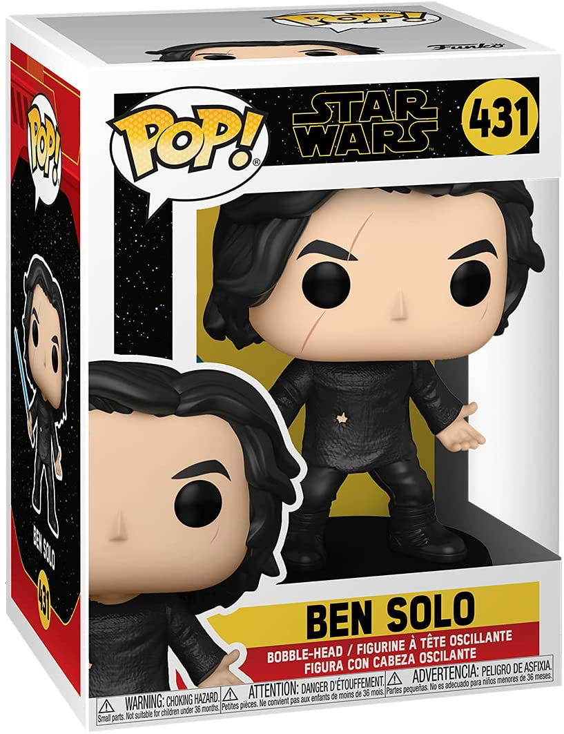 TROS Ben Solo with Blue Saber Bobble Head Toy 1