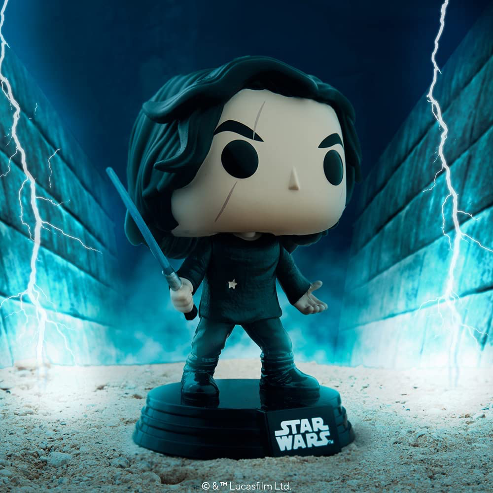 TROS Ben Solo with Blue Saber Bobble Head Toy 3