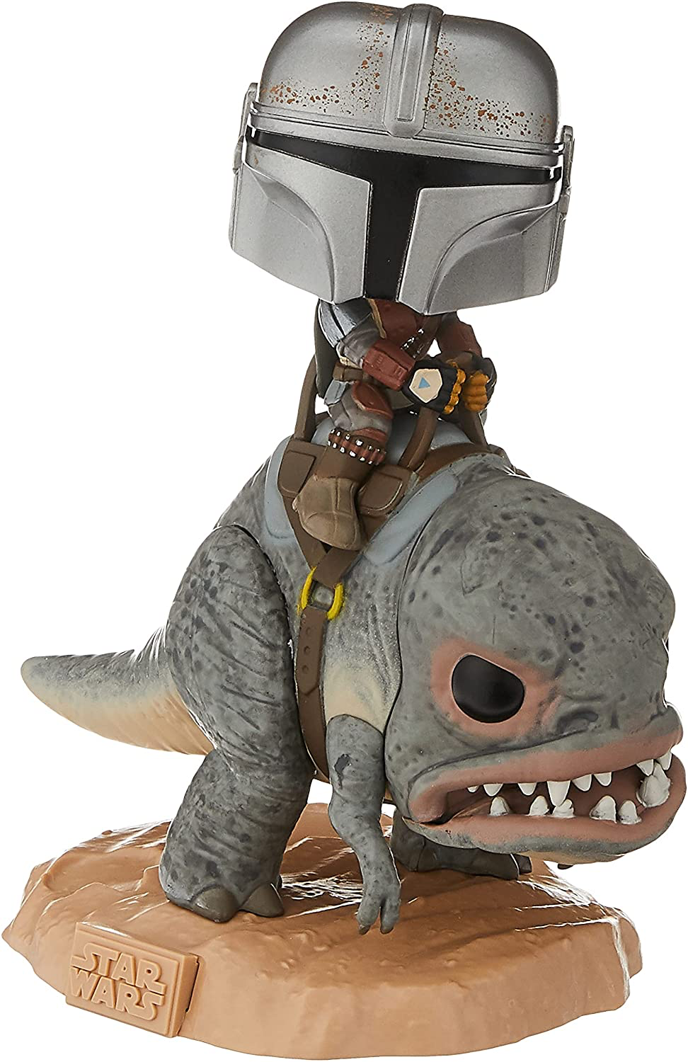 TM Mando (Din Djarin) on Blurrg Bobble Head Toy 3