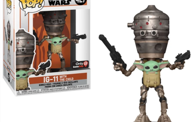 New The Mandalorian IG-11 (with The Child) Bobble Head Toy available!