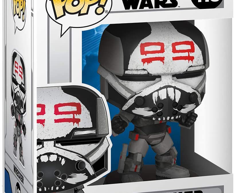 New Star Wars The Clone Wars Wrecker Funko Pop! Bobble Head Toy available!