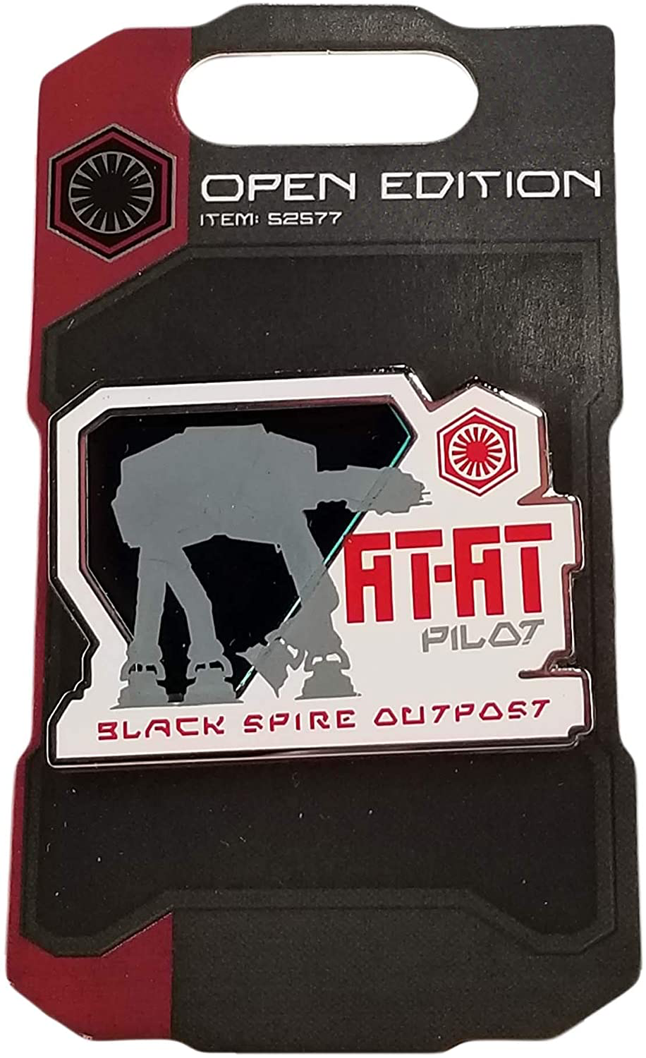 SWGE First Order AT-AT Black Spire Outpost Pin