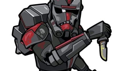 New The Bad Batch FiGPiN Hunter Collectable Pin available now!