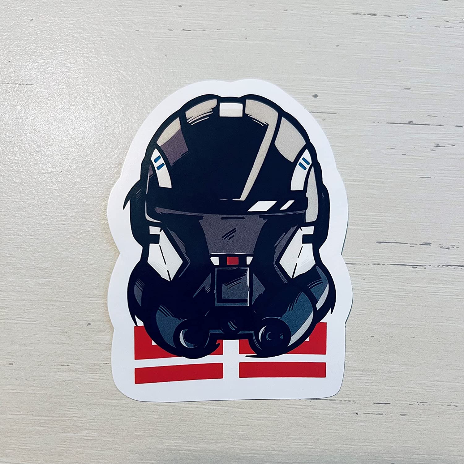 SWTBB Echo's Helmet Laptop Sticker