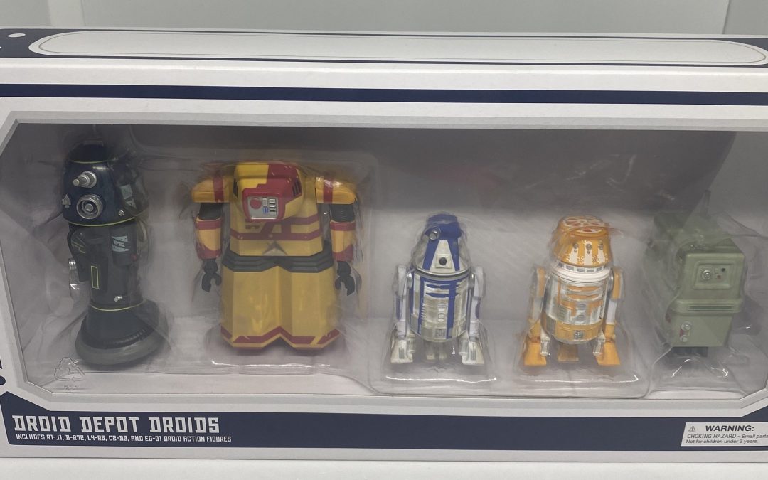 New Galaxy's Edge Droid Depot Droids Action Figure 4-Pack Set available!