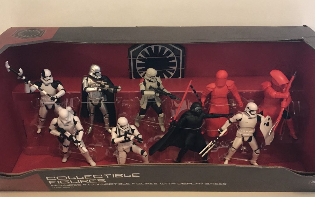 New Star Wars Galaxy's Edge First Order Collectible Figure Play Set available!