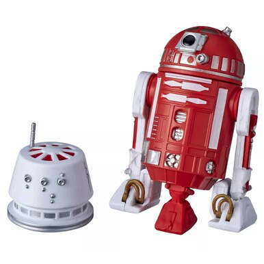 SWGE Trading Outpost Astromech Red & White R2 Unit Figure 2