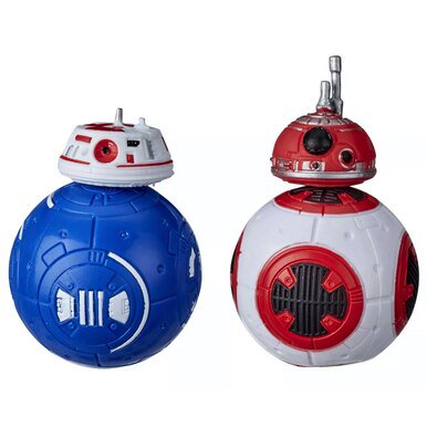 SWGE Trading Outpost Depot Blue & Red BB Units Figure 2-Pack 2